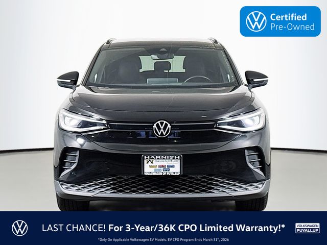 Certified 2022 Volkswagen ID.4 PRO S with VIN WVGTMPE20NP073688 for sale in Puyallup, WA