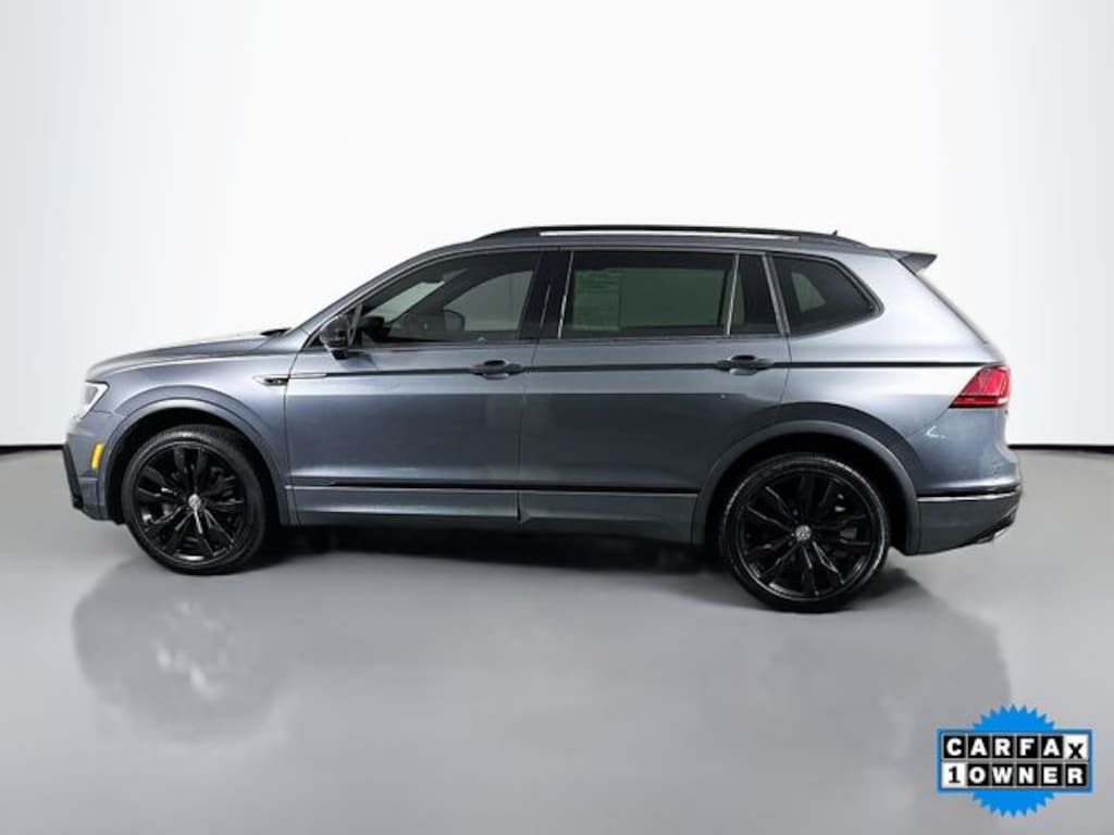 Used 2021 Volkswagen Tiguan 2.0T SE R-Line Black SUV