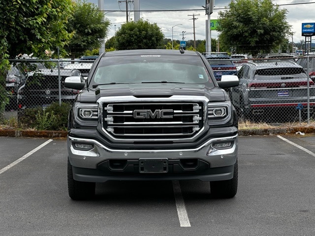 Used 2018 GMC Sierra 1500 SLT with VIN 3GTU2NEC4JG245490 for sale in Puyallup, WA