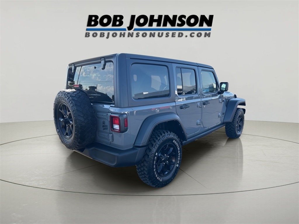 Used 2021 Jeep Wrangler Unlimited Willys SUV