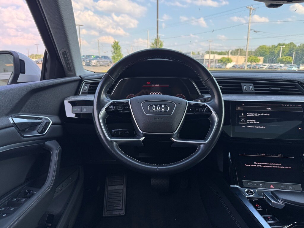 Used 2021 Audi e-tron Premium with VIN WA1AAAGE7MB013700 for sale in Rochester, NY