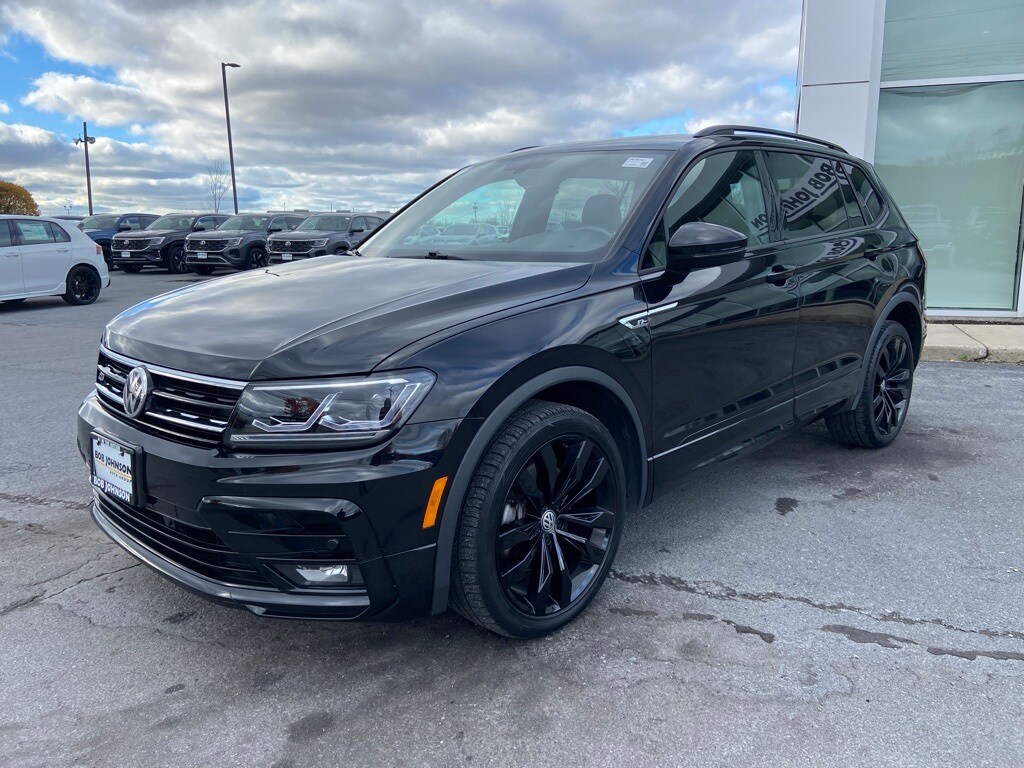 Used 2021 Volkswagen Tiguan 2.0T SE R-Line Black SUV