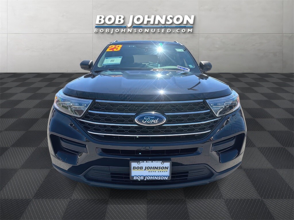 Used 2023 Ford Explorer XLT with VIN 1FMSK8DH2PGA98995 for sale in Rochester, NY