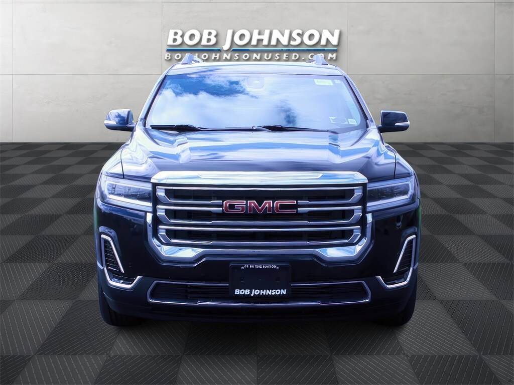 Used 2023 GMC Acadia SLE with VIN 1GKKNRL41PZ183433 for sale in Rochester, NY