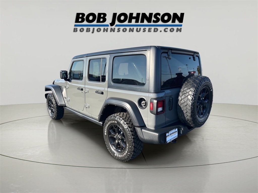 Used 2021 Jeep Wrangler Unlimited Willys SUV