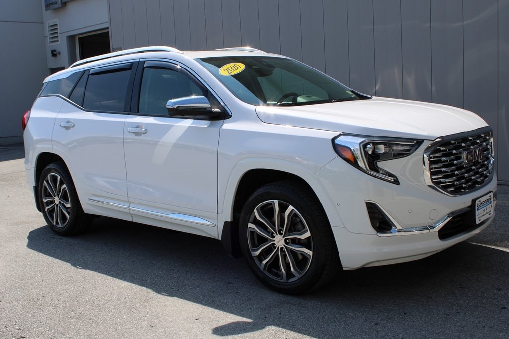 Used 2020 GMC Terrain Denali with VIN 3GKALXEX1LL289797 for sale in Rutland, VT