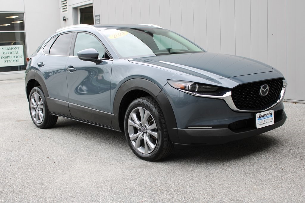 Used 2021 Mazda CX-30 Premium with VIN 3MVDMBDL2MM306480 for sale in Rutland, VT