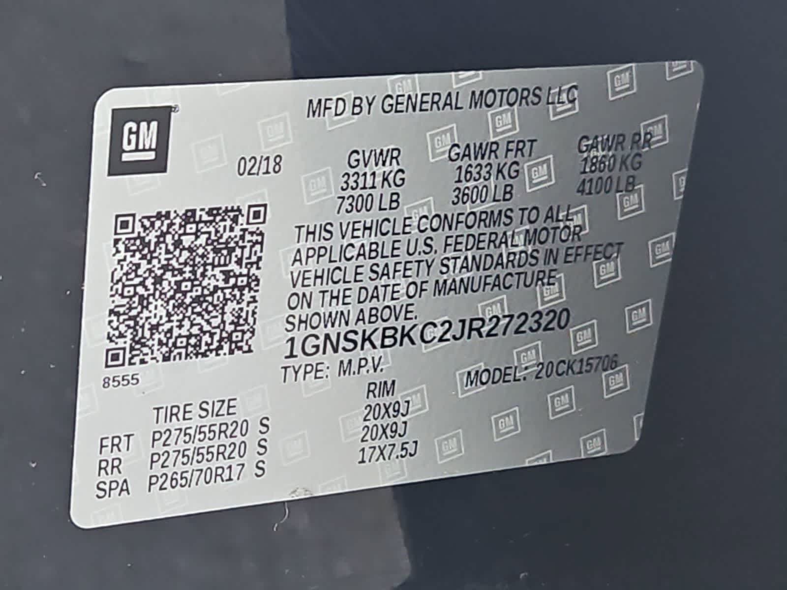 Thumbnail: 2018 Chevrolet Tahoe - 37