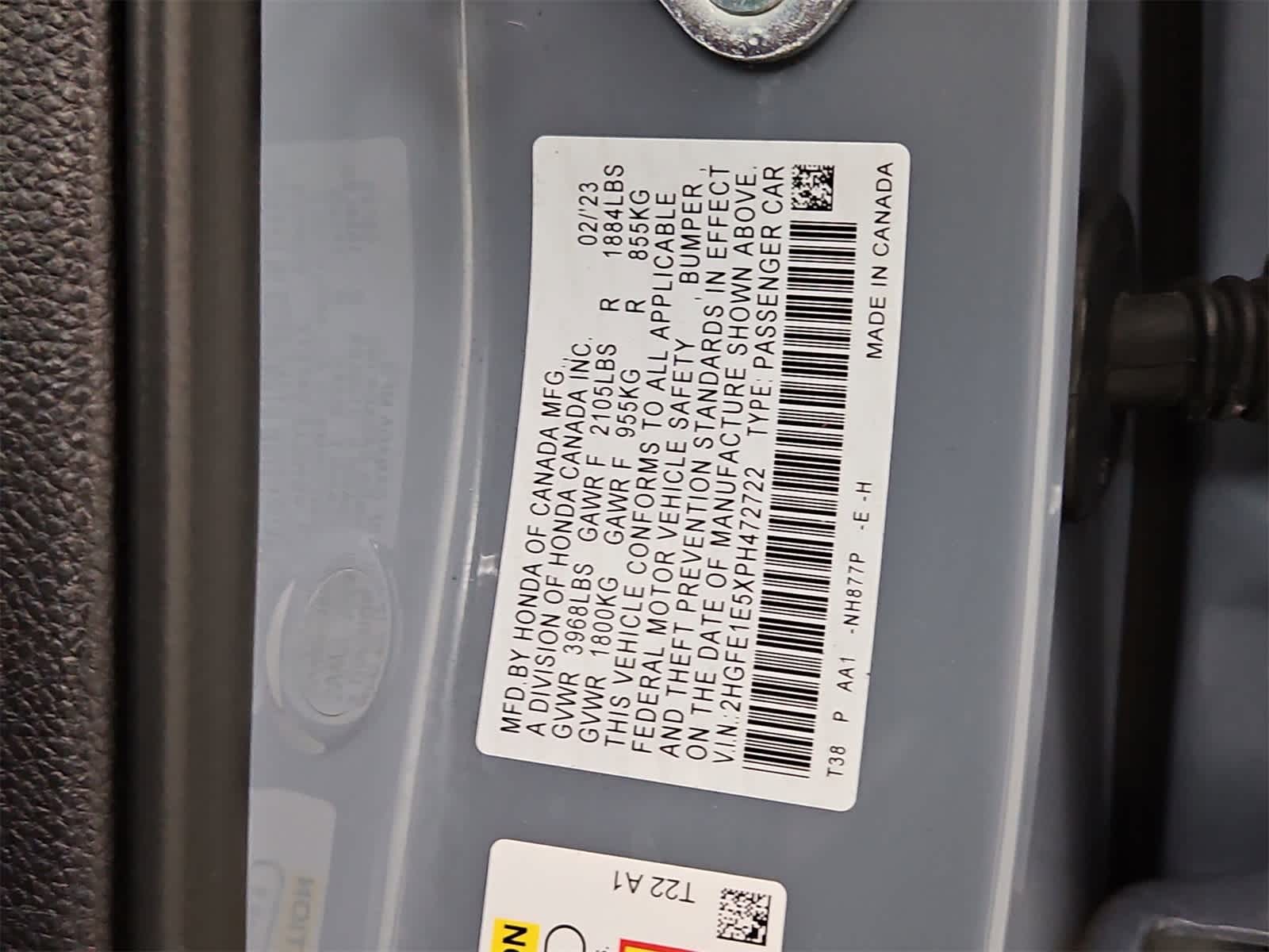 Thumbnail: 2023 Honda Civic - 37