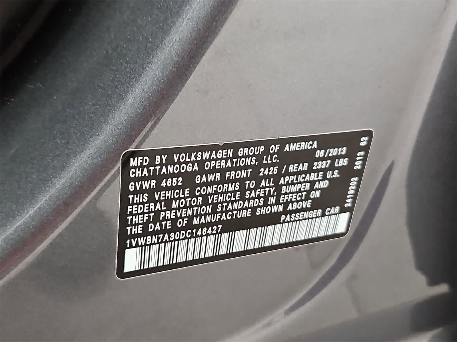 Thumbnail: 2013 Volkswagen Passat - 38