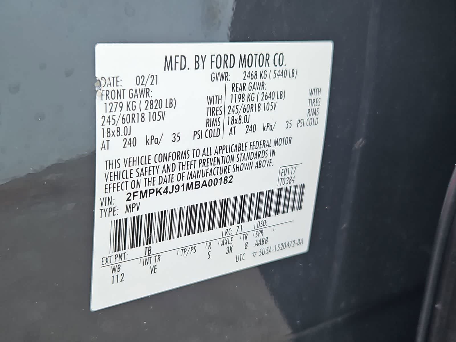 Thumbnail: 2021 Ford Edge - 35