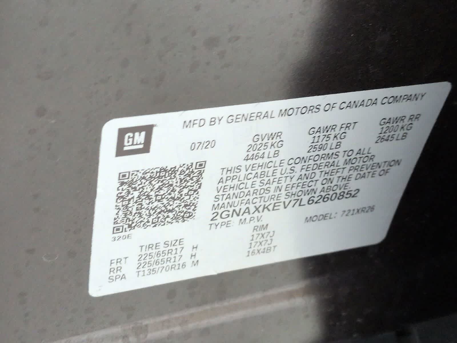 Thumbnail: 2020 Chevrolet Equinox - 34