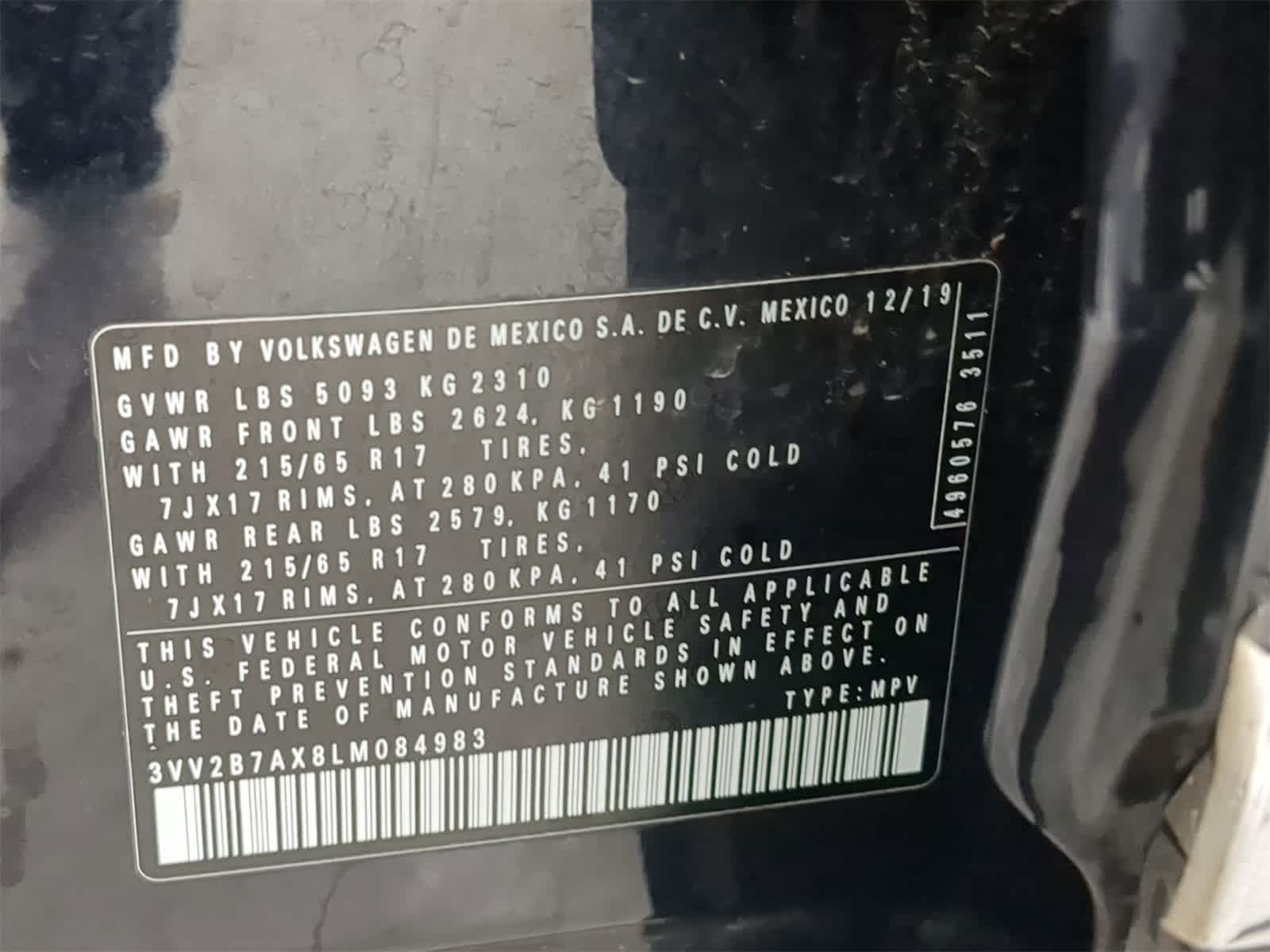 Thumbnail: 2020 Volkswagen Tiguan - 33