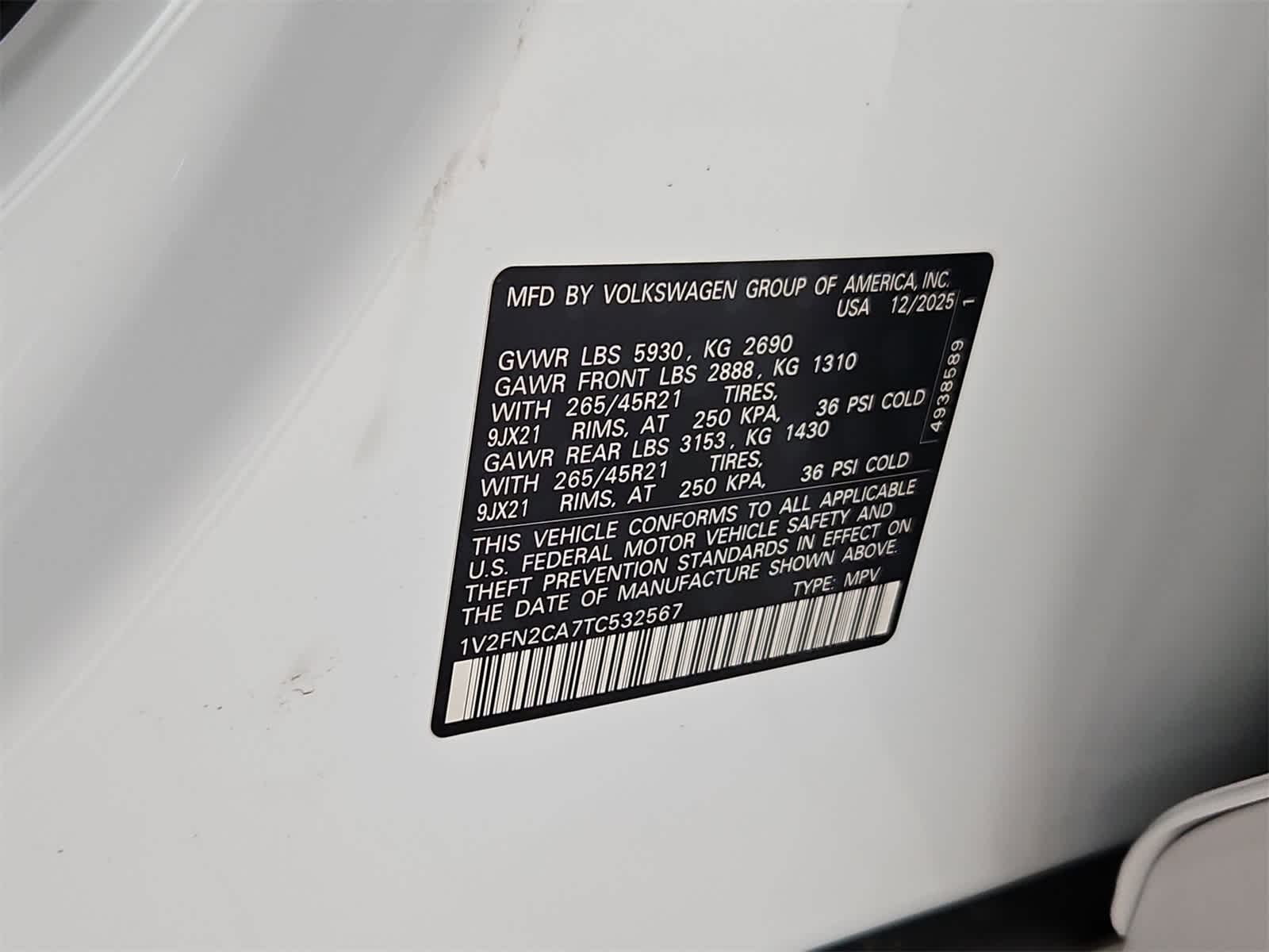 Thumbnail: 2026 Volkswagen Atlas - 39