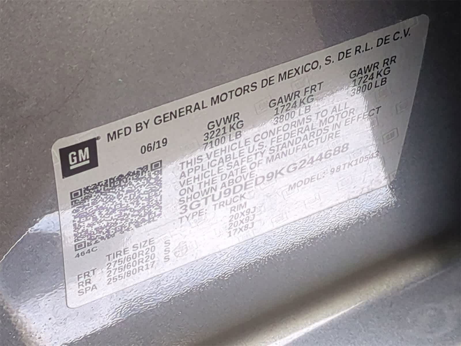 Thumbnail: 2019 GMC Sierra 1500 - 38