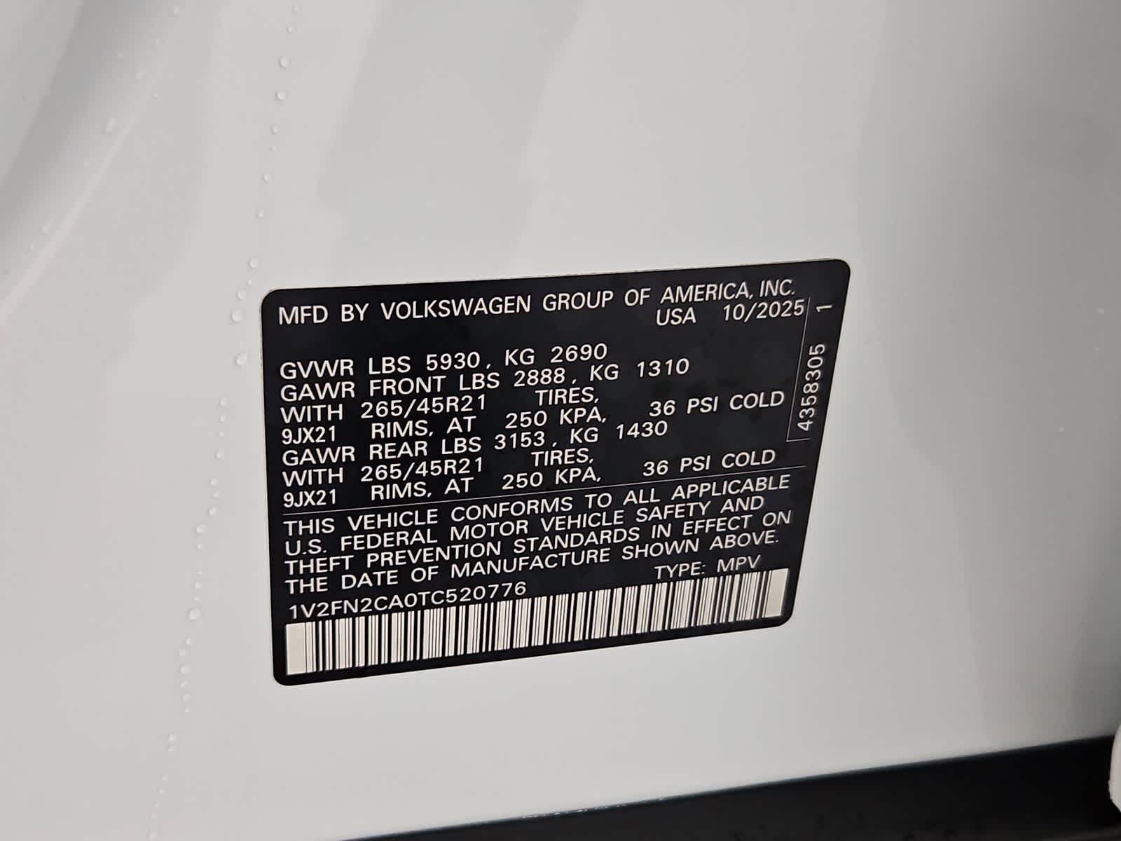 Thumbnail: 2026 Volkswagen Atlas - 39