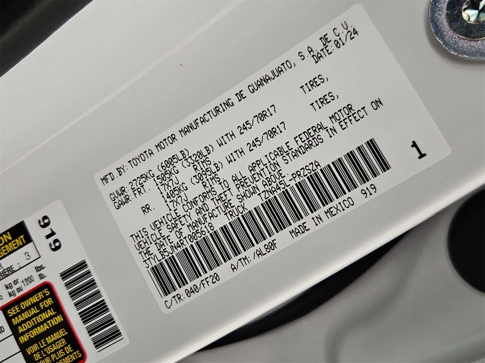 Thumbnail: 2024 Toyota Tacoma - 37