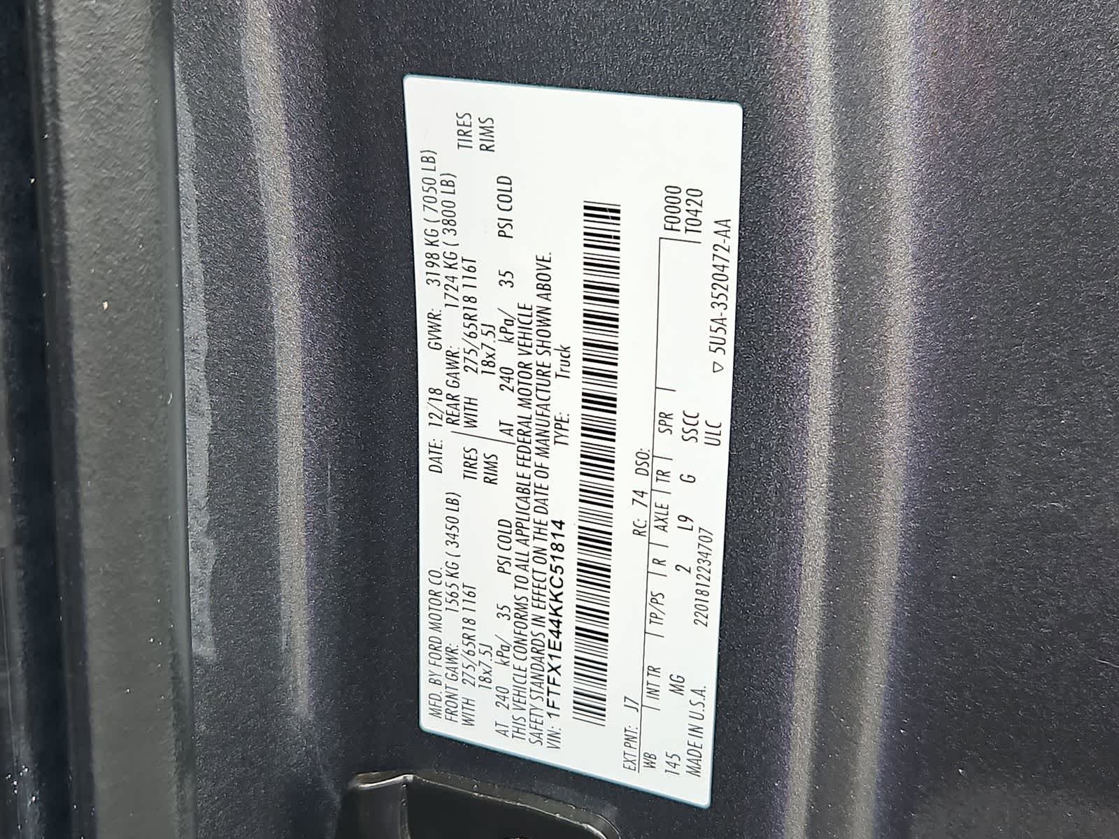 Thumbnail: 2019 Ford F-150 - 37