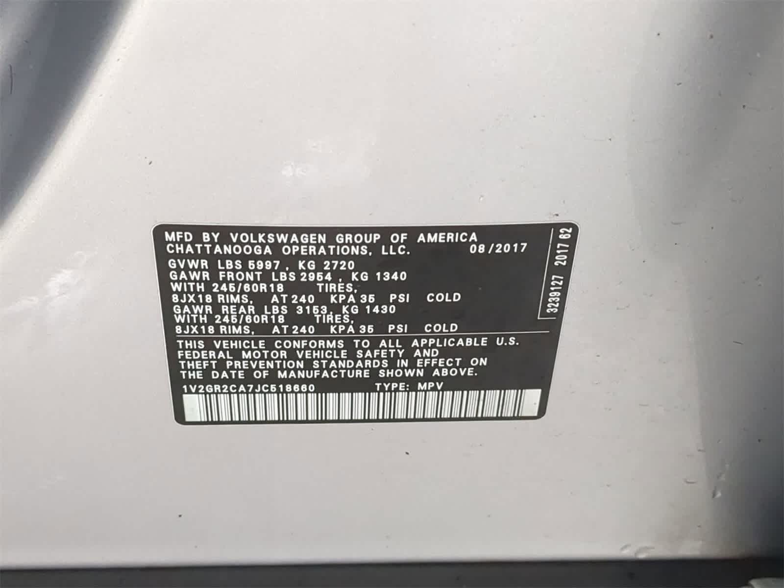 Thumbnail: 2018 Volkswagen Atlas - 33