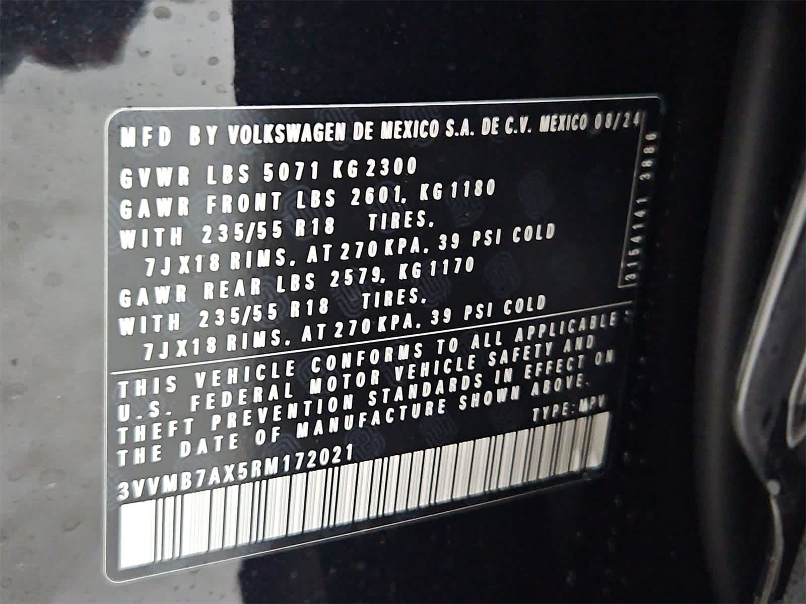 Thumbnail: 2024 Volkswagen Tiguan - 36