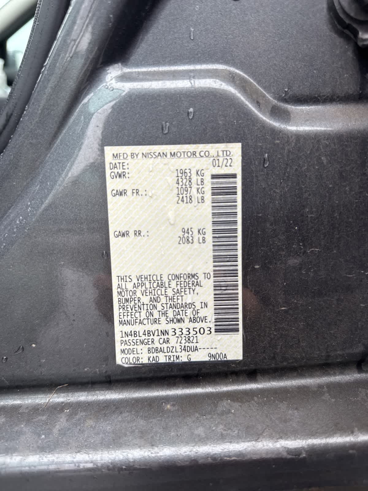 Thumbnail: 2022 Nissan Altima - 6