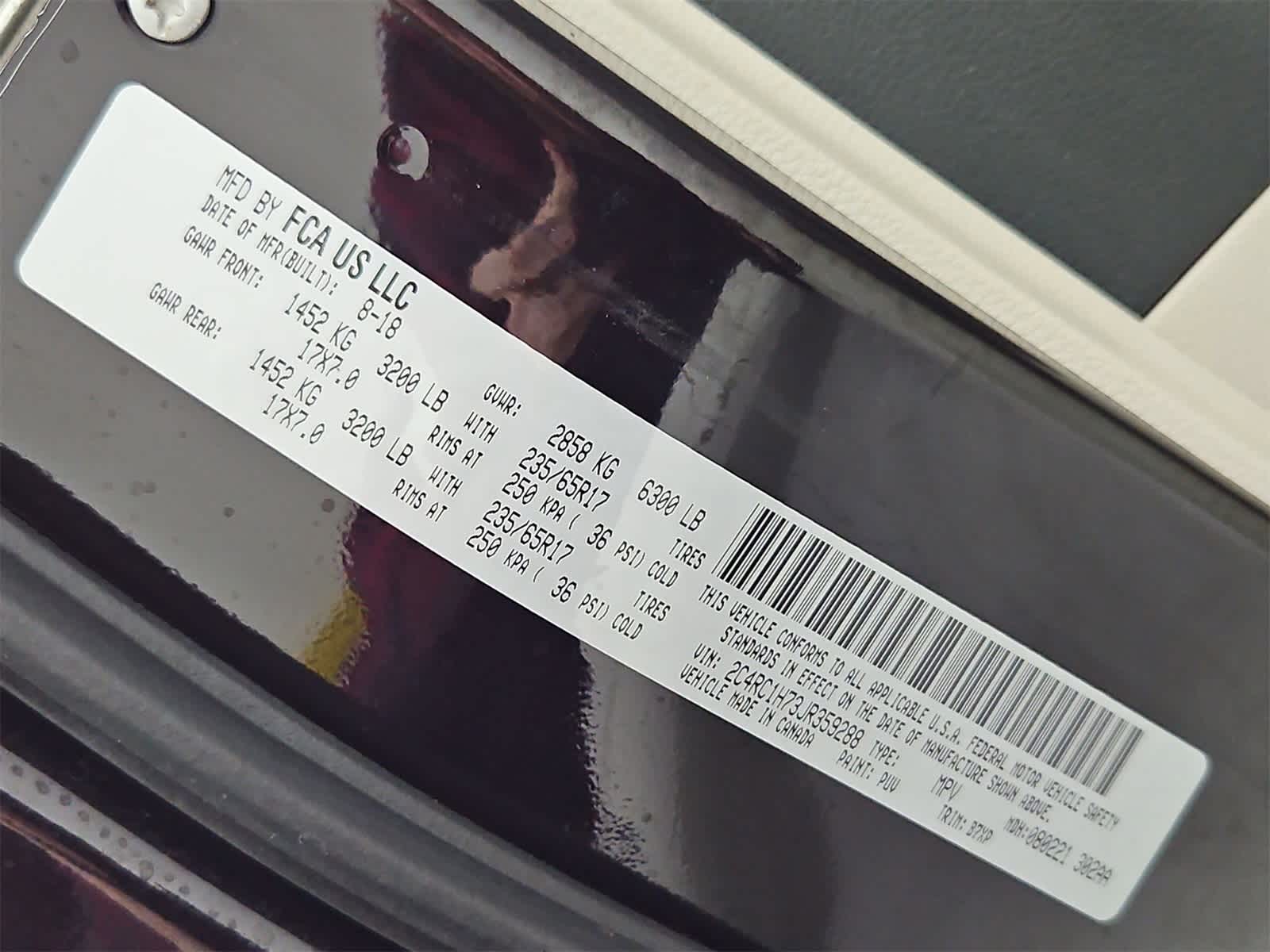 Thumbnail: 2018 Chrysler Pacifica - 36