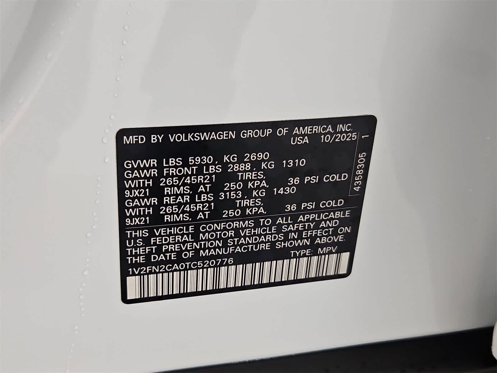 Thumbnail: 2026 Volkswagen Atlas - 39