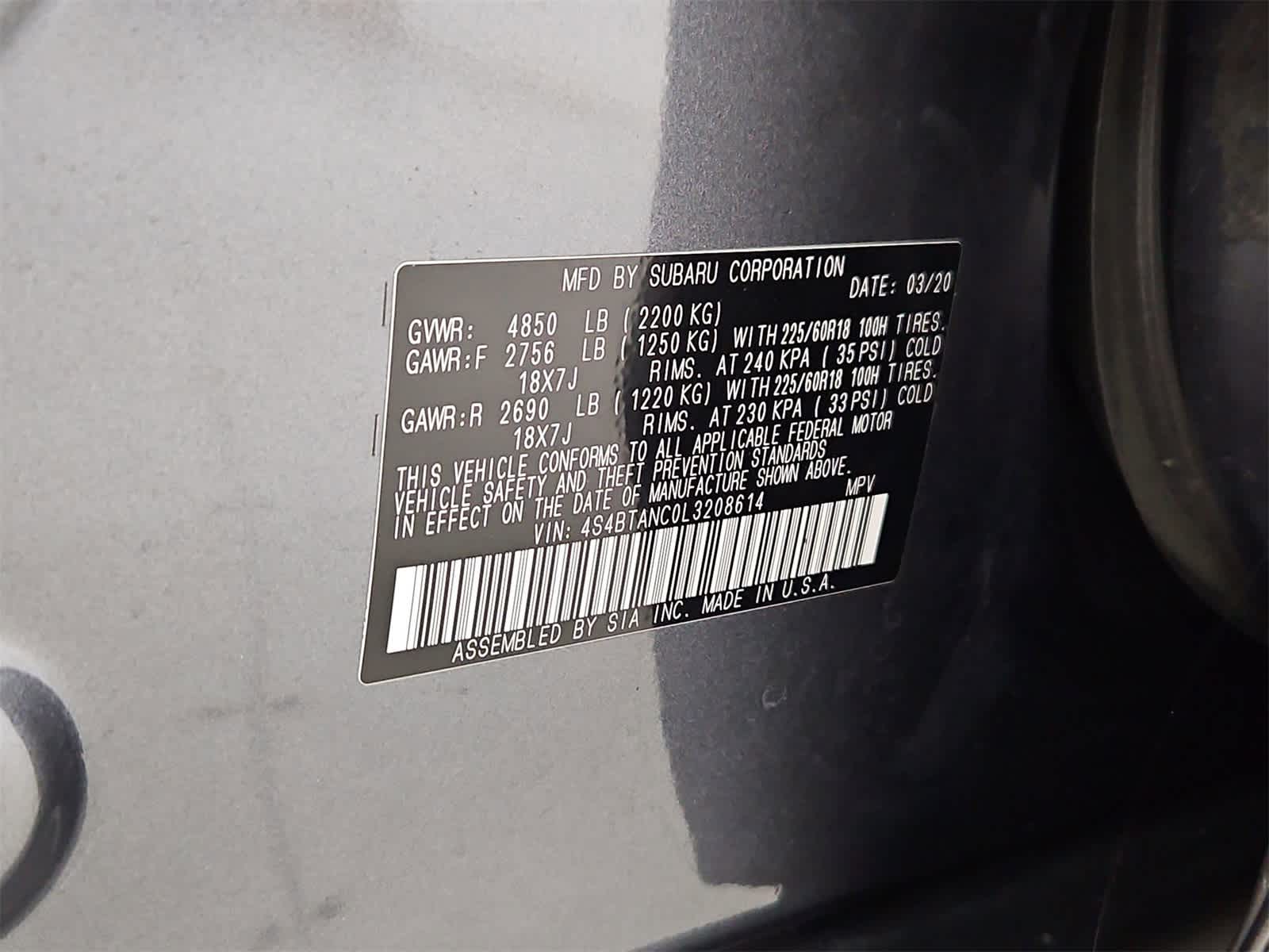 Thumbnail: 2020 Subaru Outback - 38