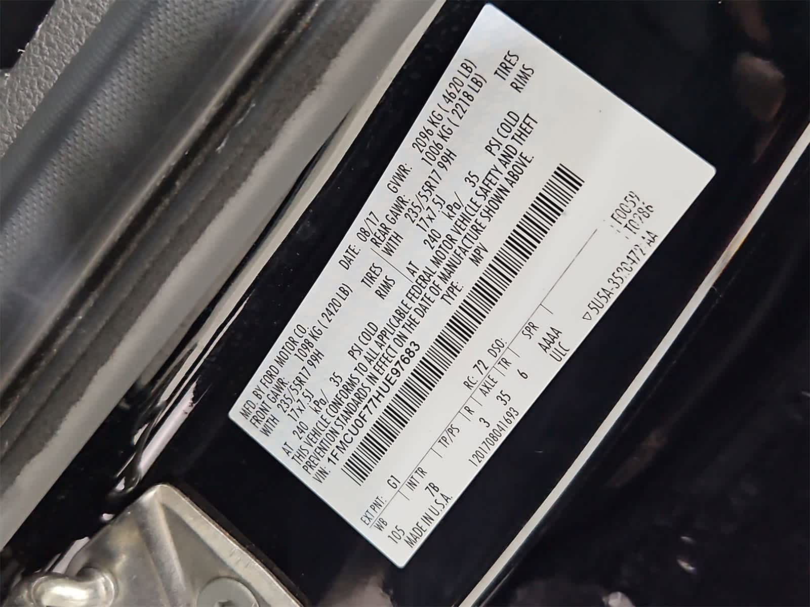 Thumbnail: 2017 Ford Escape - 36