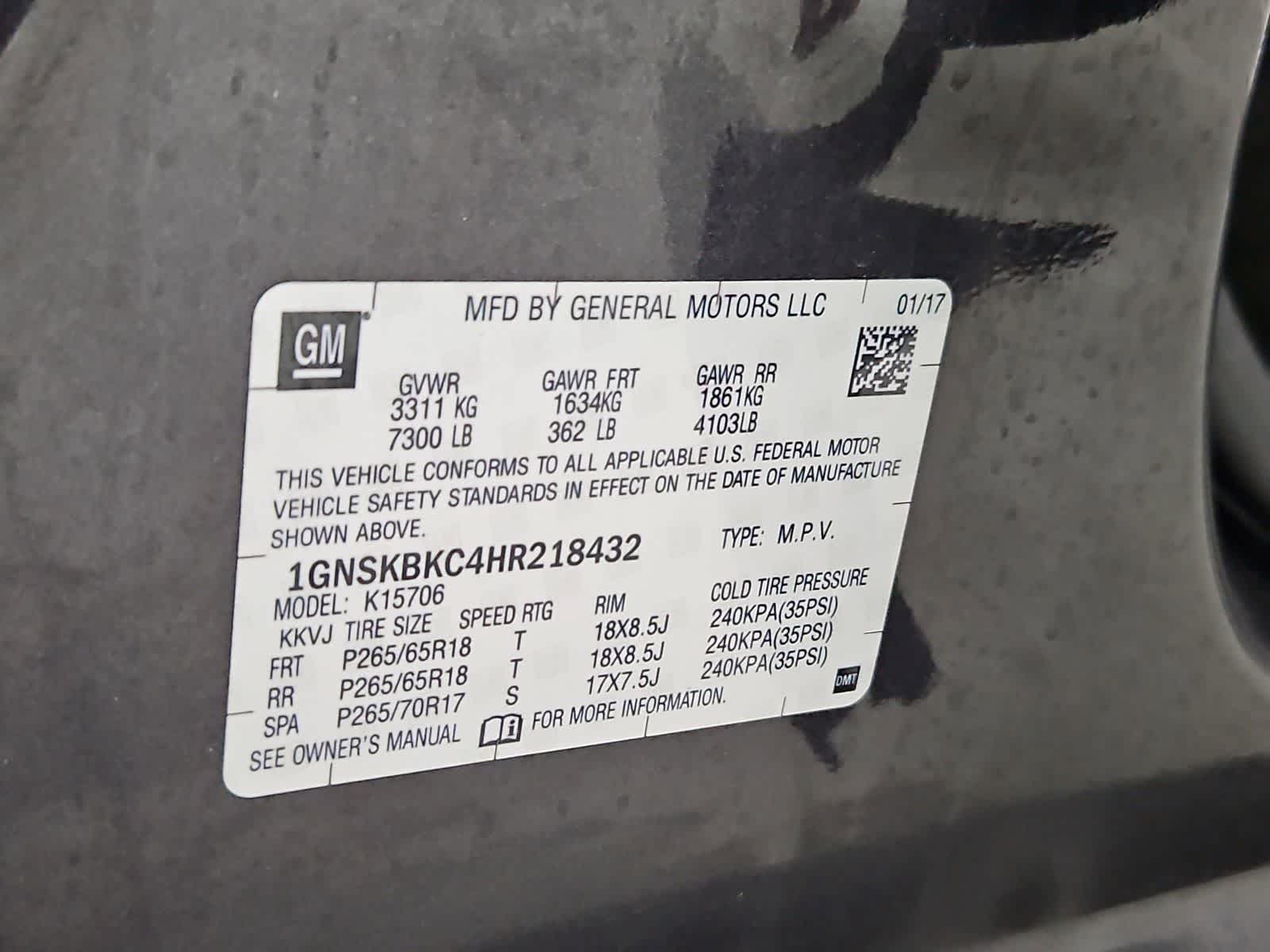 Thumbnail: 2017 Chevrolet Tahoe - 38