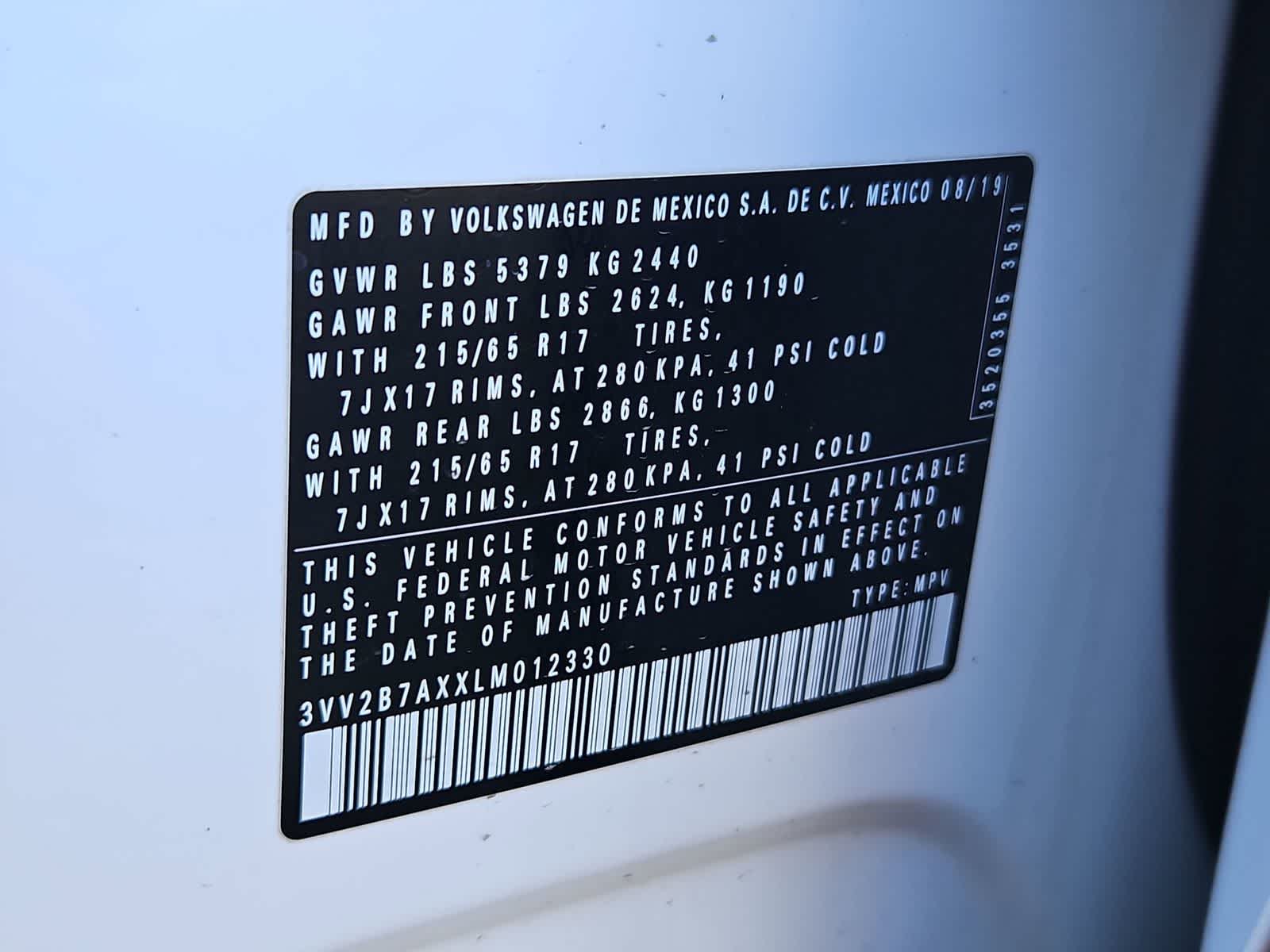 Thumbnail: 2020 Volkswagen Tiguan - 37