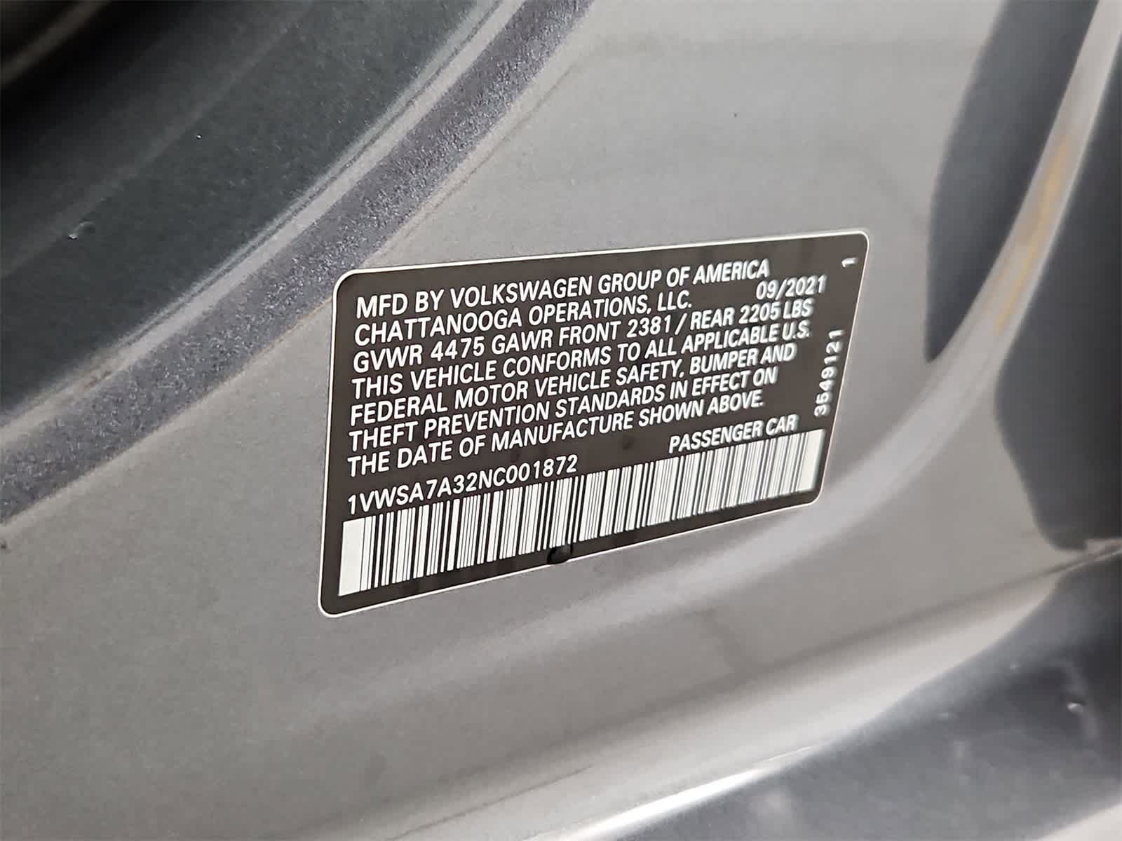 Thumbnail: 2022 Volkswagen Passat - 38