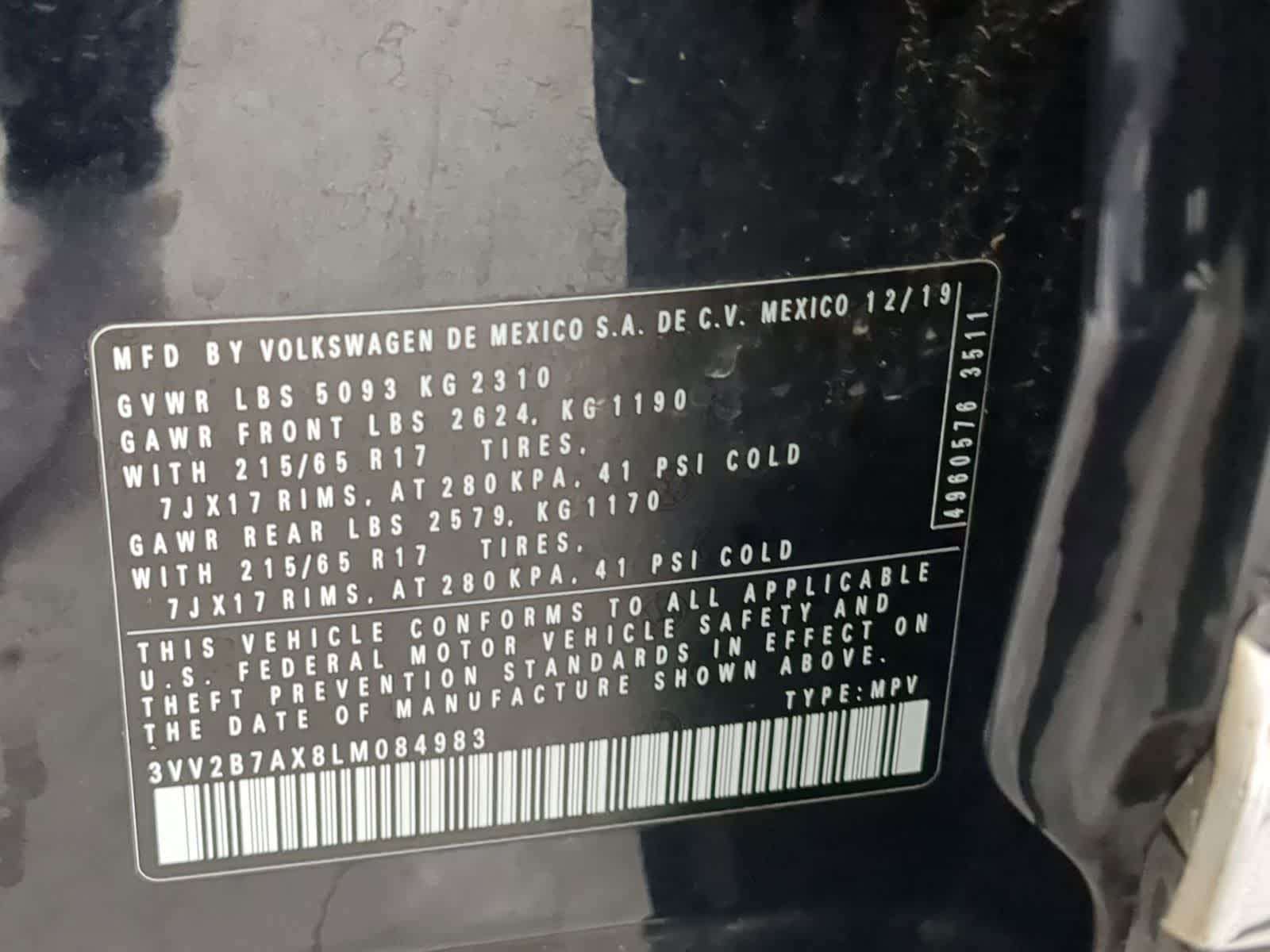 Thumbnail: 2020 Volkswagen Tiguan - 33