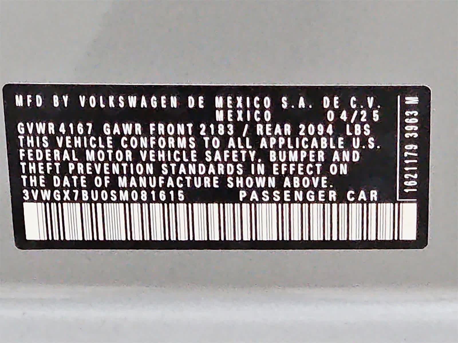 Thumbnail: 2025 Volkswagen Jetta - 38