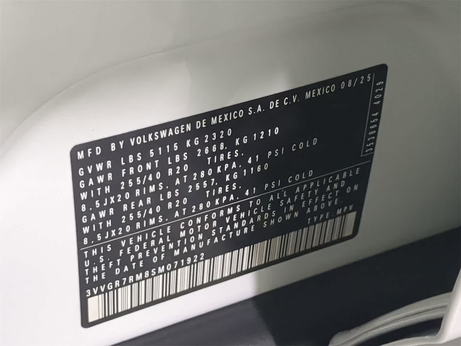 Thumbnail: 2025 Volkswagen Tiguan - 36