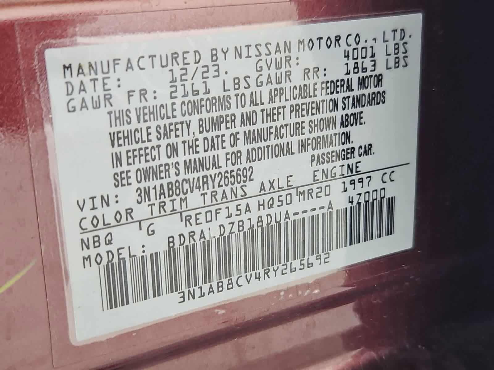 Thumbnail: 2024 Nissan Sentra - 34