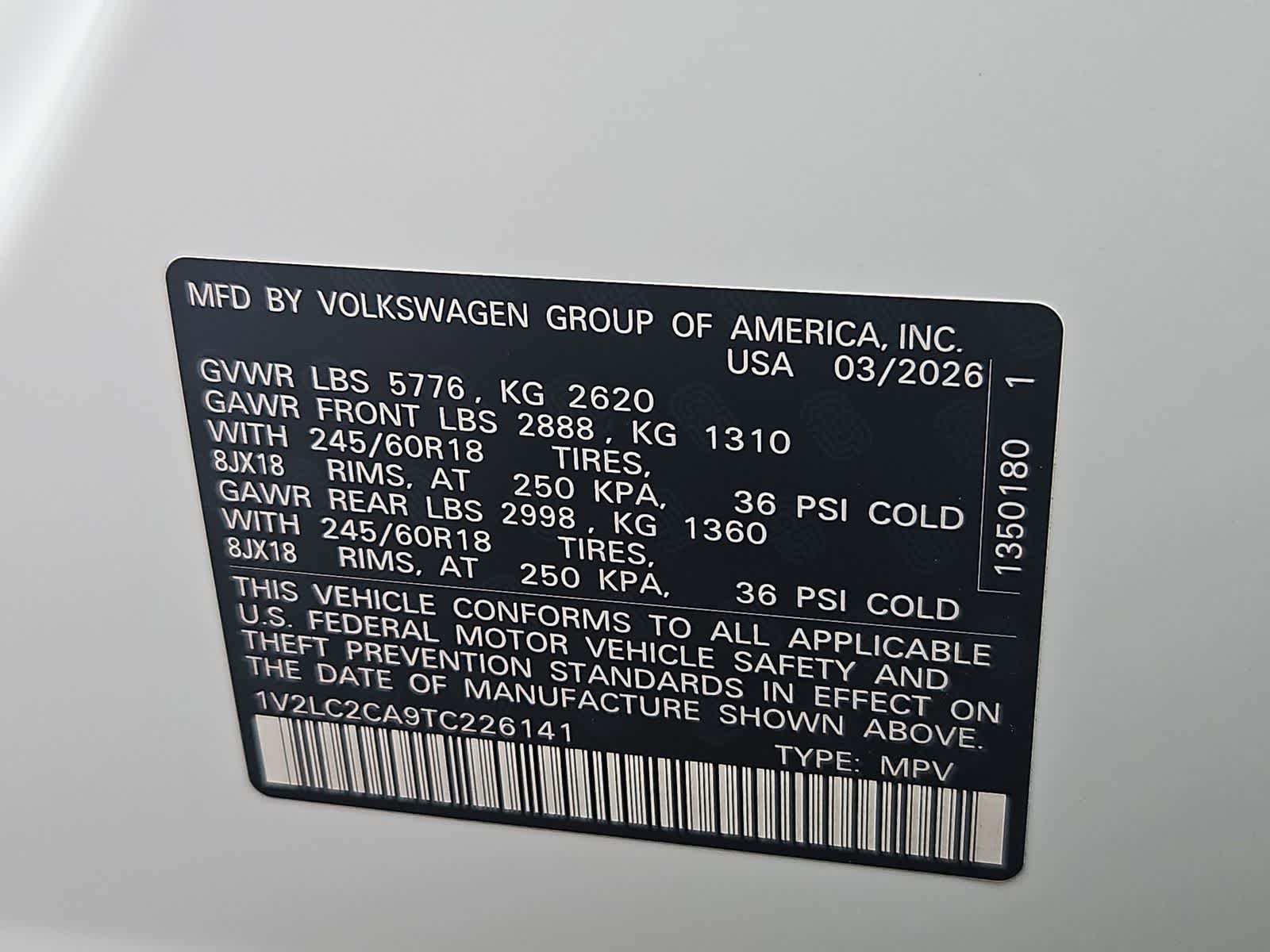 Thumbnail: 2026 Volkswagen Atlas - 35