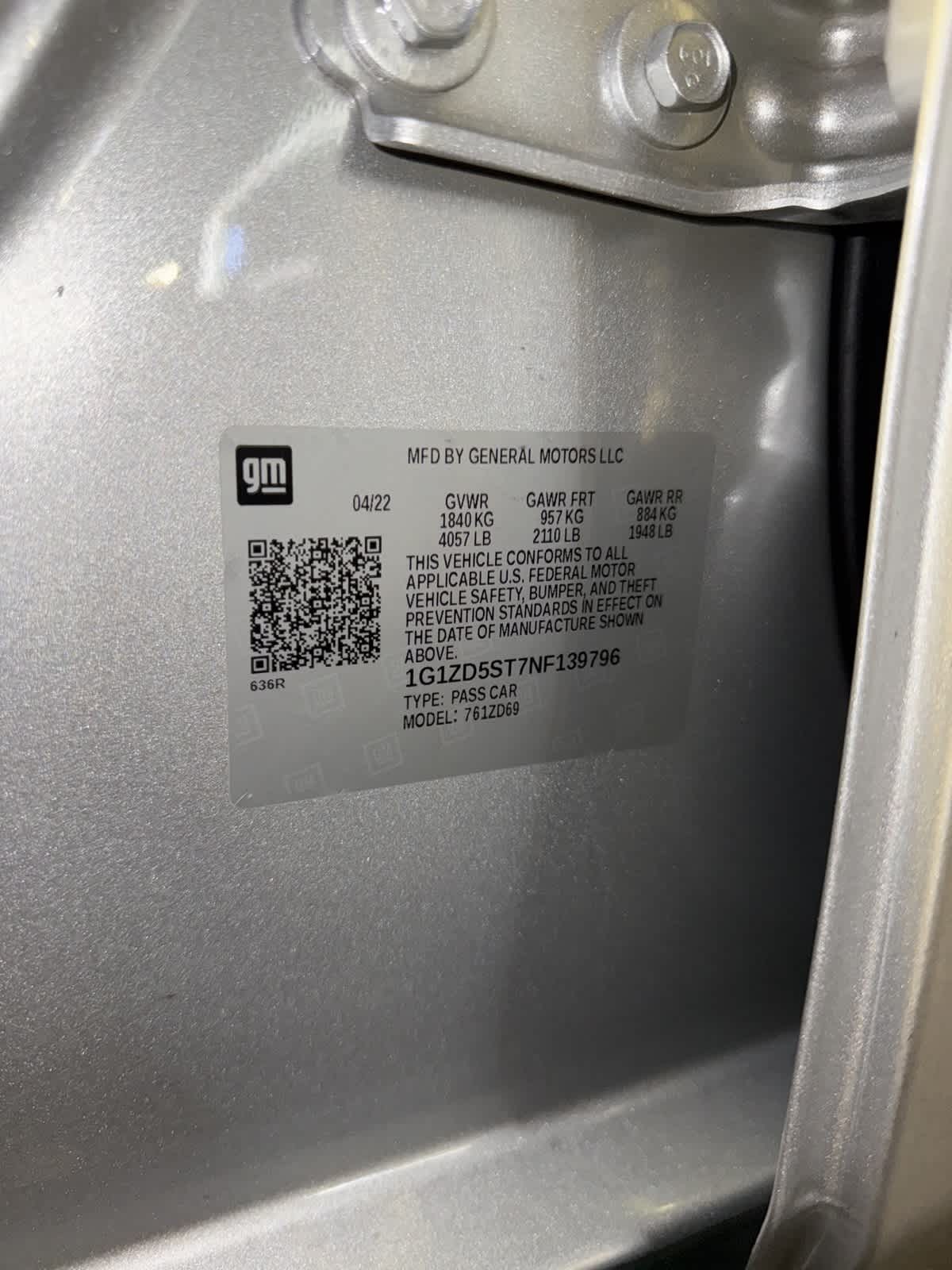 Thumbnail: 2022 Chevrolet Malibu - 2