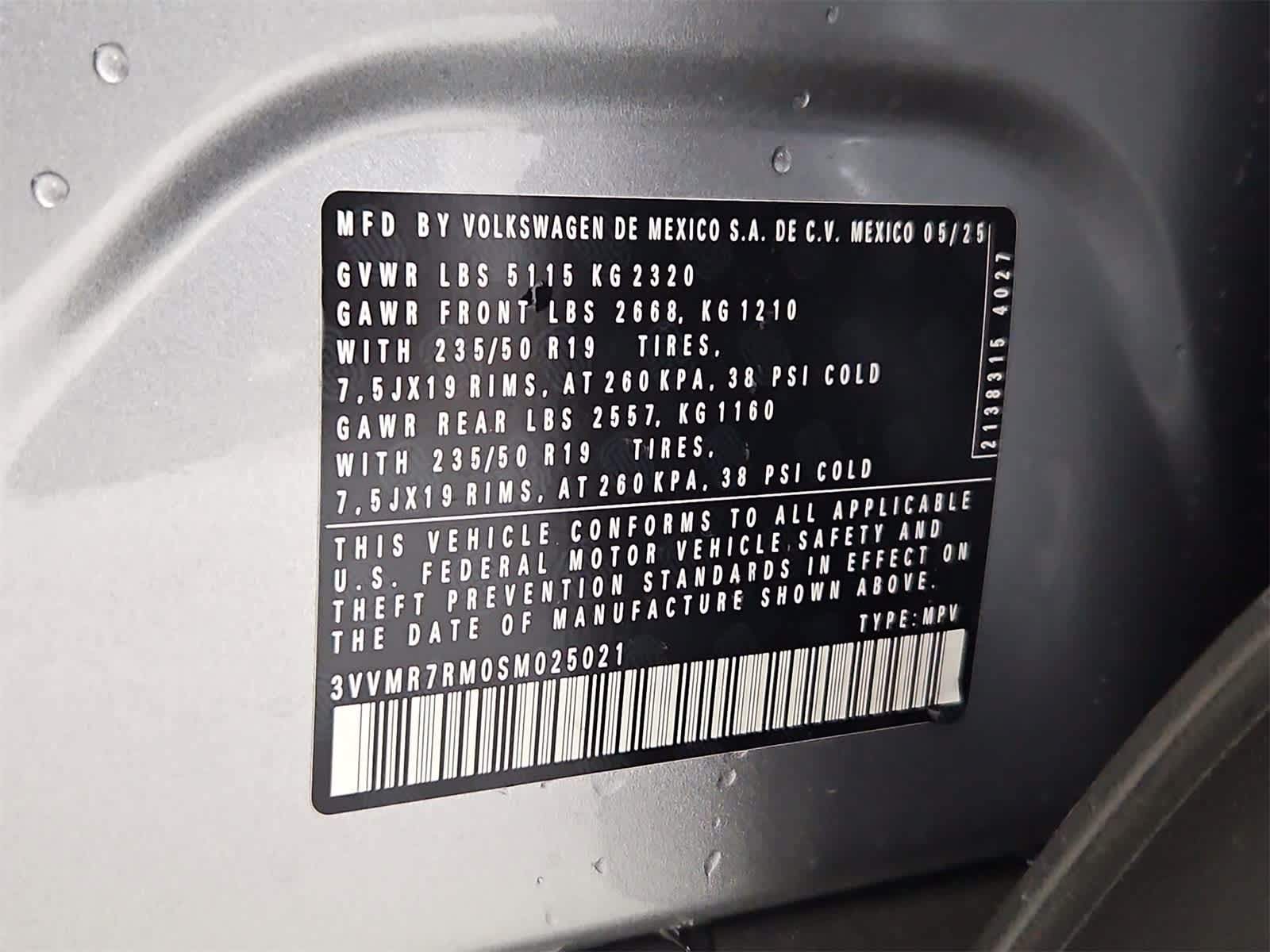 Thumbnail: 2025 Volkswagen Tiguan - 38