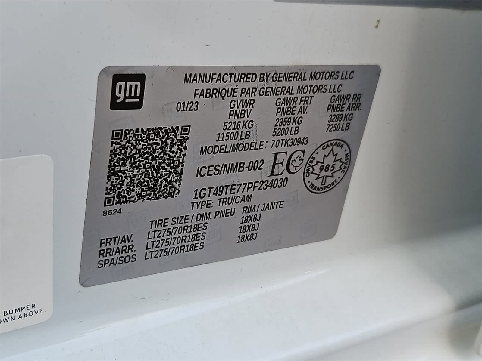 Thumbnail: 2023 GMC Sierra 3500 - 37