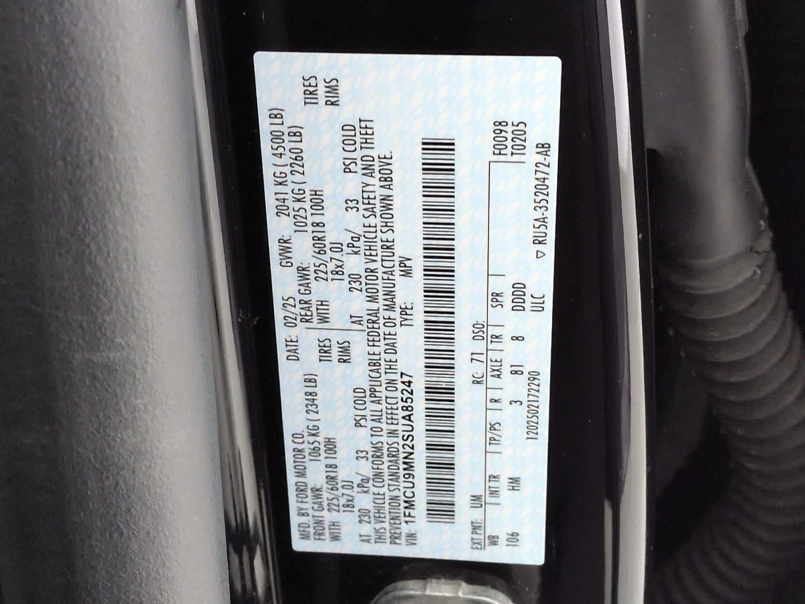 Thumbnail: 2025 Ford Escape - 34