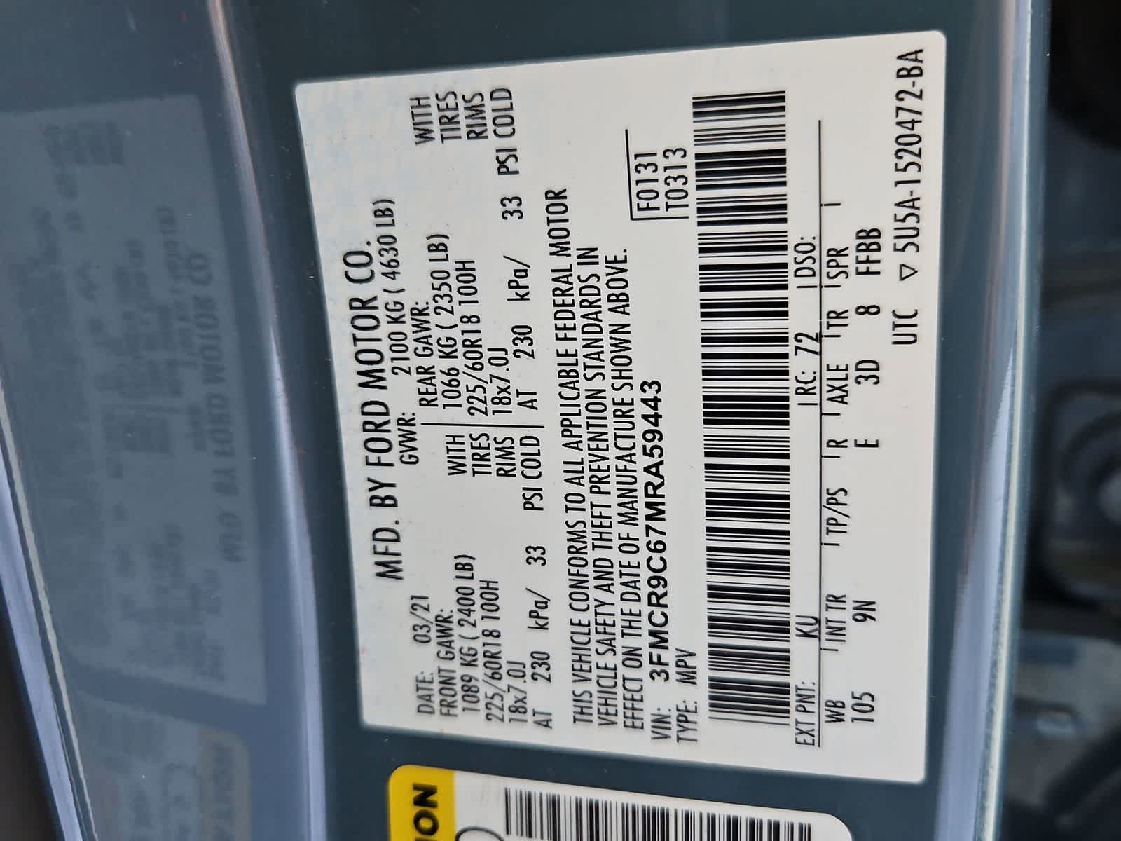 Thumbnail: 2021 Ford Bronco Sport - 35