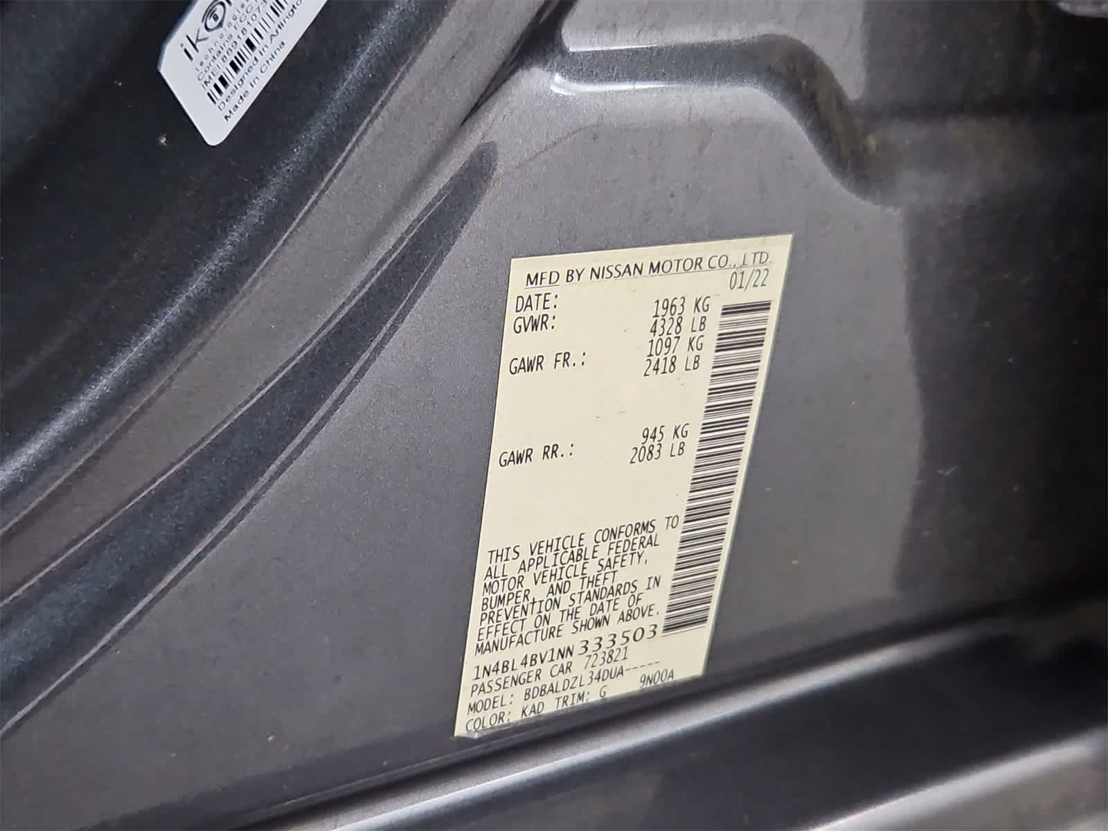 Thumbnail: 2022 Nissan Altima - 36