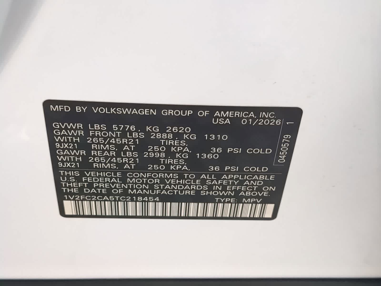 Thumbnail: 2026 Volkswagen Atlas - 34