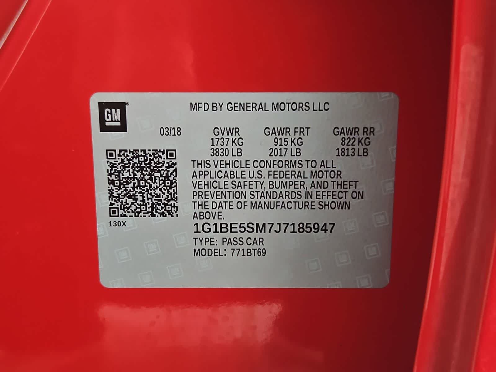 Thumbnail: 2018 Chevrolet Cruze - 34