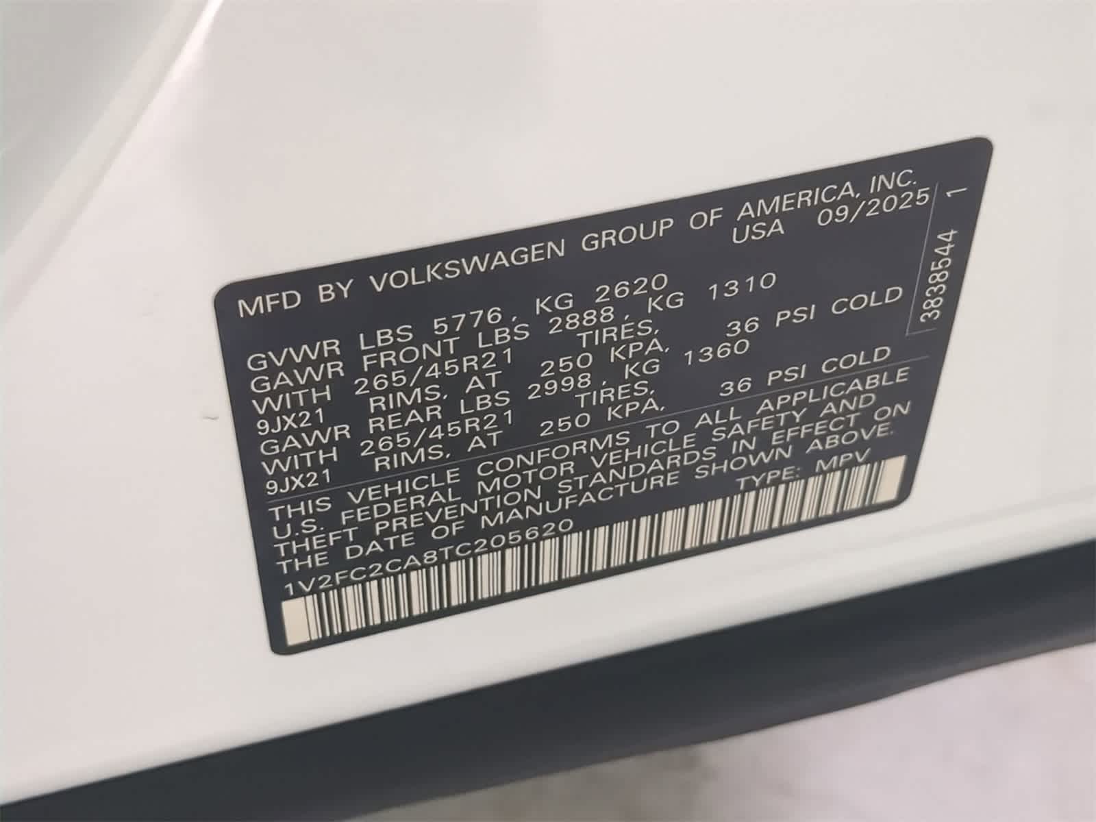 Thumbnail: 2026 Volkswagen Atlas - 35