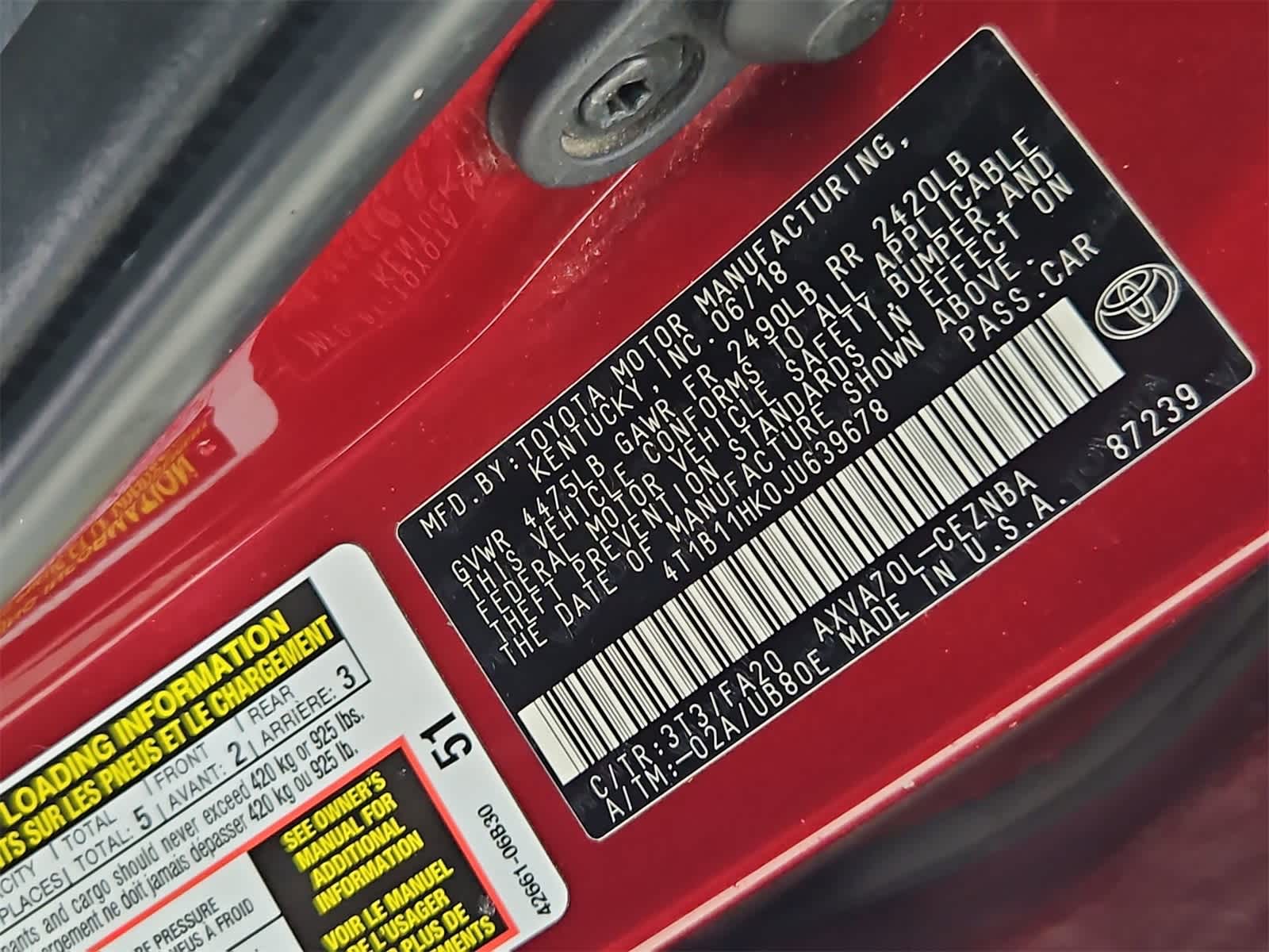 Thumbnail: 2018 Toyota Camry - 36