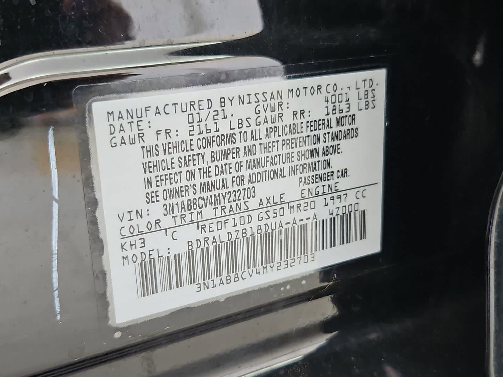 Thumbnail: 2021 Nissan Sentra - 36