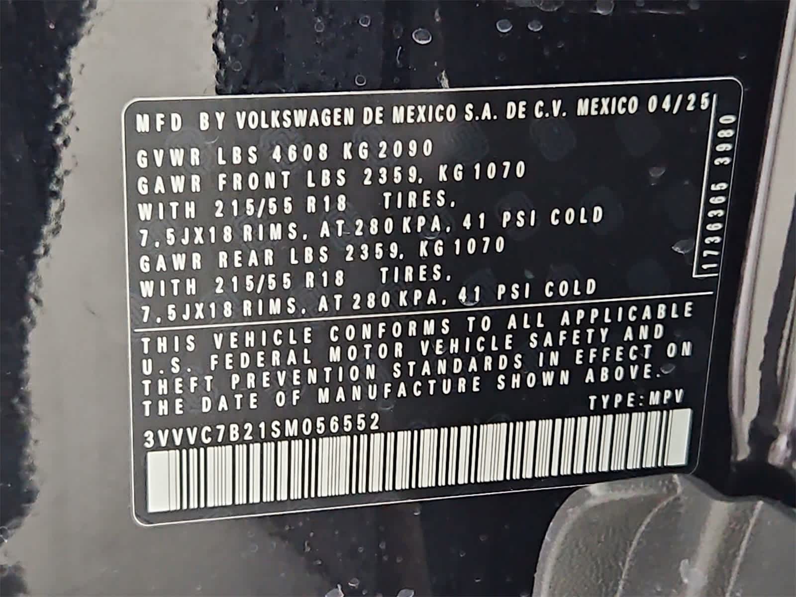 Thumbnail: 2025 Volkswagen Taos - 37