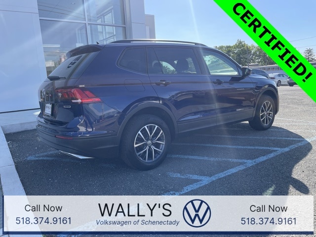 Used 2021 Volkswagen Tiguan S with VIN 3VV0B7AX1MM012676 for sale in Schenectady, NY